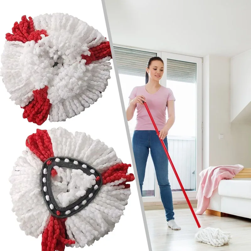 1pcs Mop Head Replacement For Vileda Ocedar Mop Washable Mop Pad