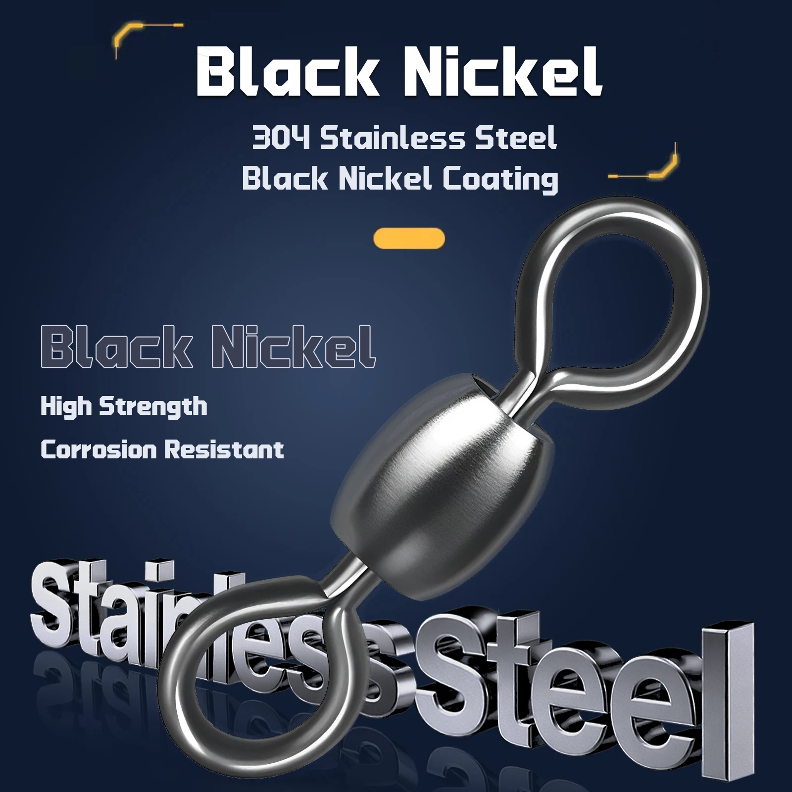 Rolling Crane Fishing Swivel Connectors 5