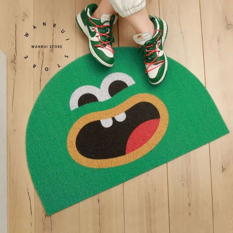 

Entrance Door Mat Funny Abstract Home Decoration Kitchen Corridor Outdoor Carpet PVC Non-slip Dust Removal Rug ковер Tapis 러그