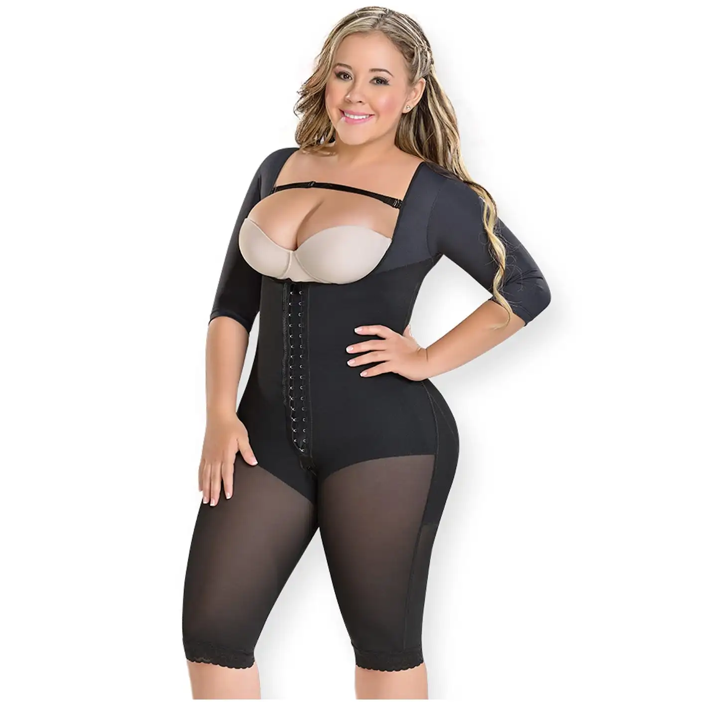Full Body Shapewear for Women Postpartum Girdle BBL Postoperative Bodysuit Compressed Fajas Corset Slimming Body Shaper