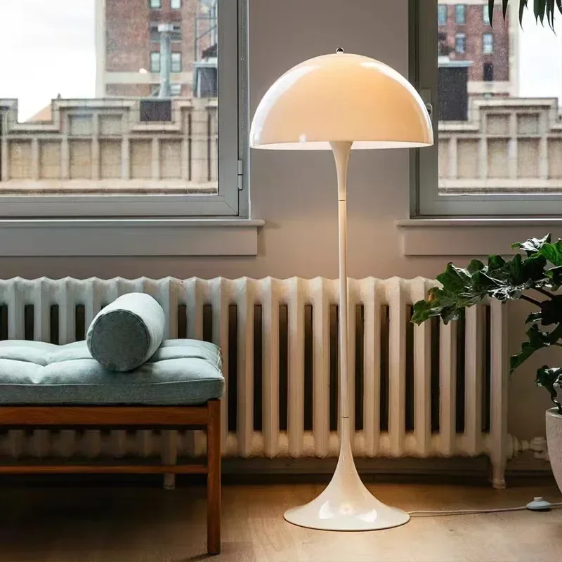 Led Floor Lamp Modern White Mushroom Floor Light for Livingroom Bedside Lamp Home Decor Standing Table Lamp Reading Lighting Fixtures