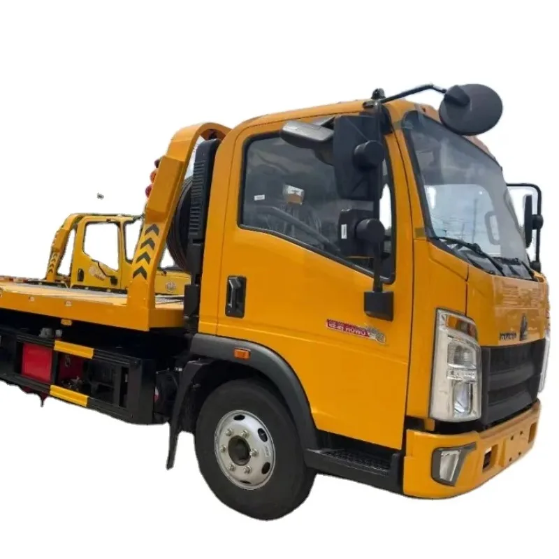 하이 퀄리티 전체 착륙 평상 구조차 견인 트럭, 눈밭 5T 구조 트레일러, 윈치 탈출 트레일러 포함, 길이 5m 