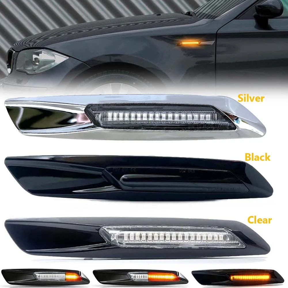 CLIGNOTANTS LATÉRAUX POUR BMW E65 E66 E67 LED DYNAMIQUE FUMÉ