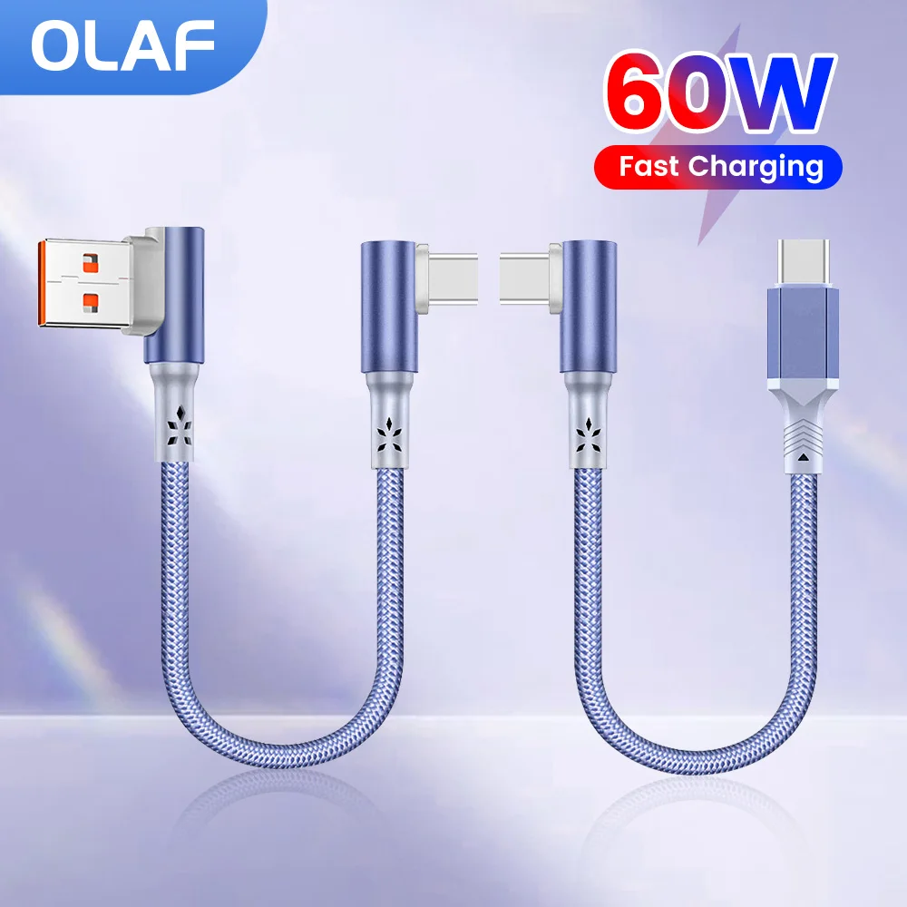 รูปสินค้า สายชาร์จ USB-C 2 เส้น ชาร์จเร็ว 10-20 ซม.