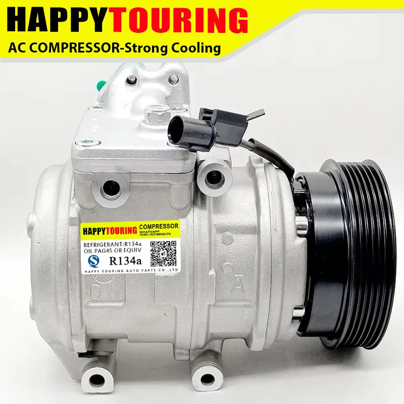 מדחס AC עם מצמד להינדאי טוסון קיה ספורטאז' V6 2.7L 05-09 10PA17C 97701-2E200 97701-2E300 97701-2D600 97701-2E500