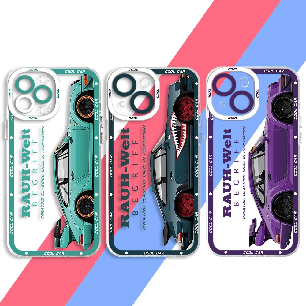 Custodia Per Telefono Per Xiaomi Redmi Note 9T 9 Pro 10 Pro 12 Pro 12S 11S 8 11 Pro Jdm Tokyo Drift Sports Car Cover Morbida Trasparente