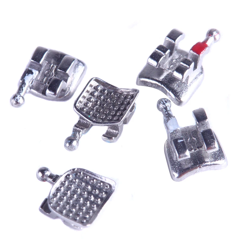 AZDENT Dental Kieferorthopädische Metallklammern Mini Roth MBT 022/018 Haken 345 MIM Monoblock Zahnspangen für Zähne Zahnarztmaterialien – Detail 4
