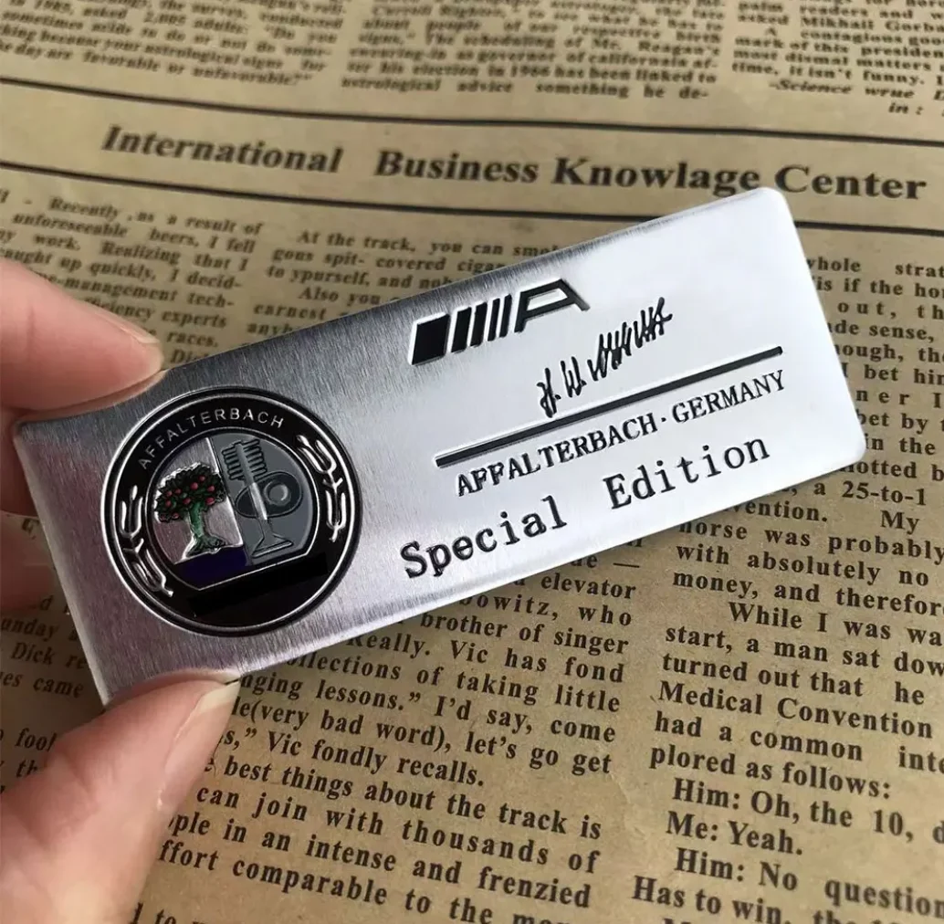 Рисунок 2 - Алюминиевые этикетки эмблемы наклейки