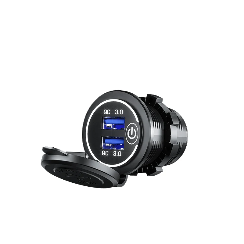   3.0  USB ڵ   12V/24V QC3.0 USB    ġ ġ ž  ܼƮ