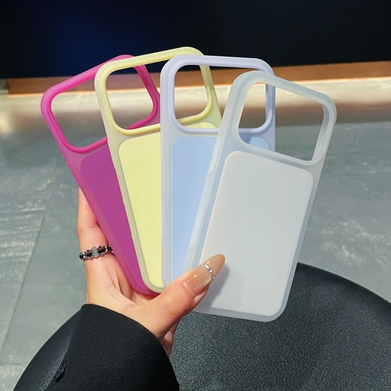 Vibrant Skin-Feel Matte Shockproof Phone Case