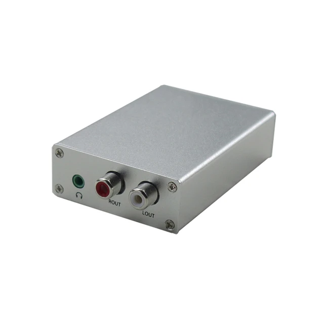 Lusya Dac Decoder Otg External Audio Amp Usb To Optical Fiber Coaxial Rca Output T0728 - Digital-to-analog Converter (dac) - AliExpress