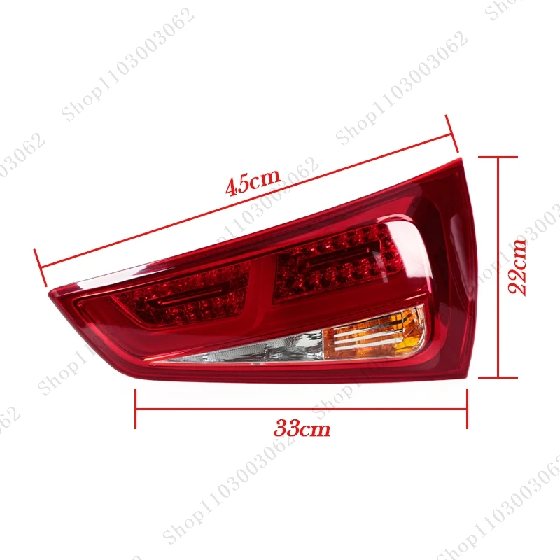 Luci posteriori per Audi A1 2010-2018 Paraurti posteriore per auto Faro Indicatore di direzione Segnale di parcheggio Lampadina Luce di retromarcia - immagine 5