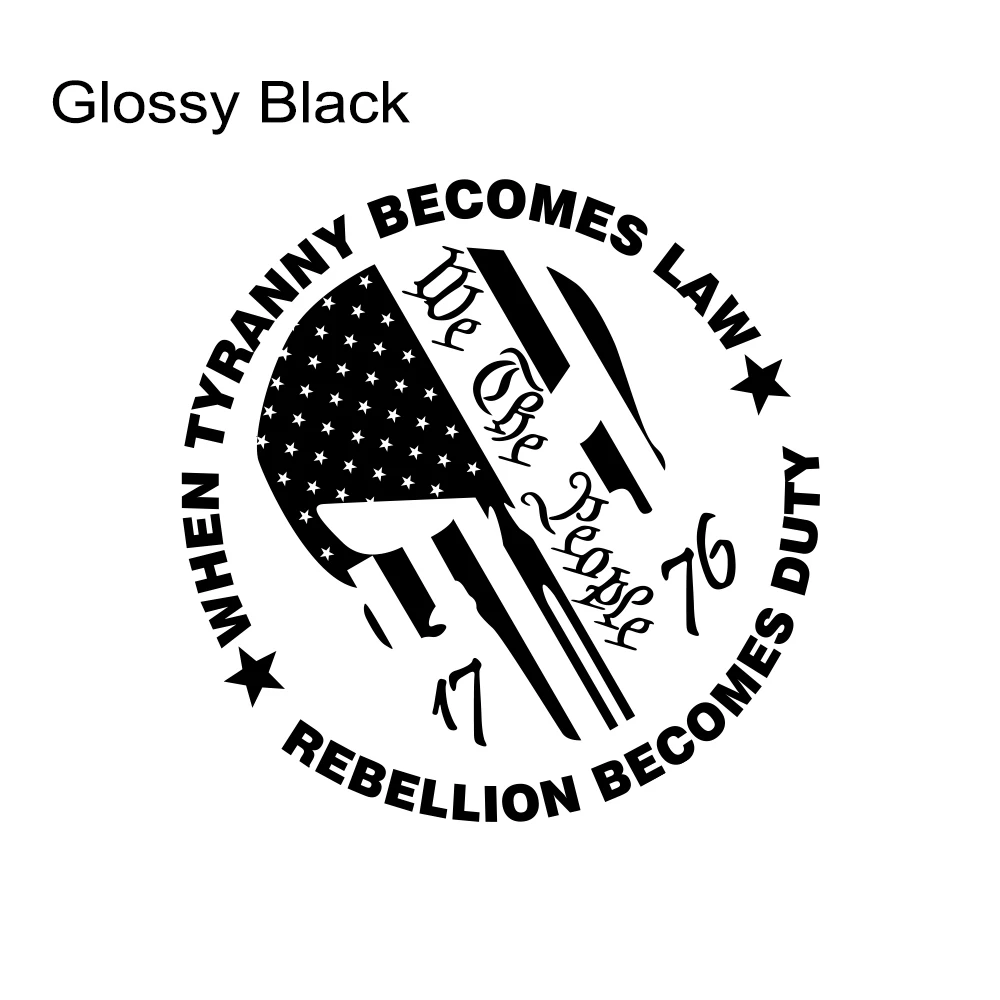 המכונית מדבקה 1776 וינטג דגל אמריקאי גולגולת דגל אמריקה מדבקה אנחנו האנשים מדבקה עמיד למים דקל אביזרי קישוט חיצוני