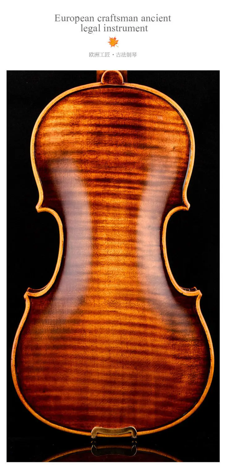 Christina Violin V07b 4/4 -1/8 stradivari 1716 Baroque Classical Style Professional examination Violin All handmade Violino