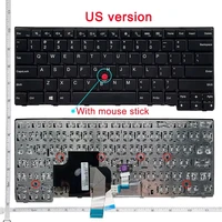 Clavier d'ordinateur portable pour Lenovo IBM ThinkSub, E431, Efts, Lfts, L450, L460, L470, T431S, Tfts, T440P, T440S, T450, T450S, T460, anglais américain, nouveau 5