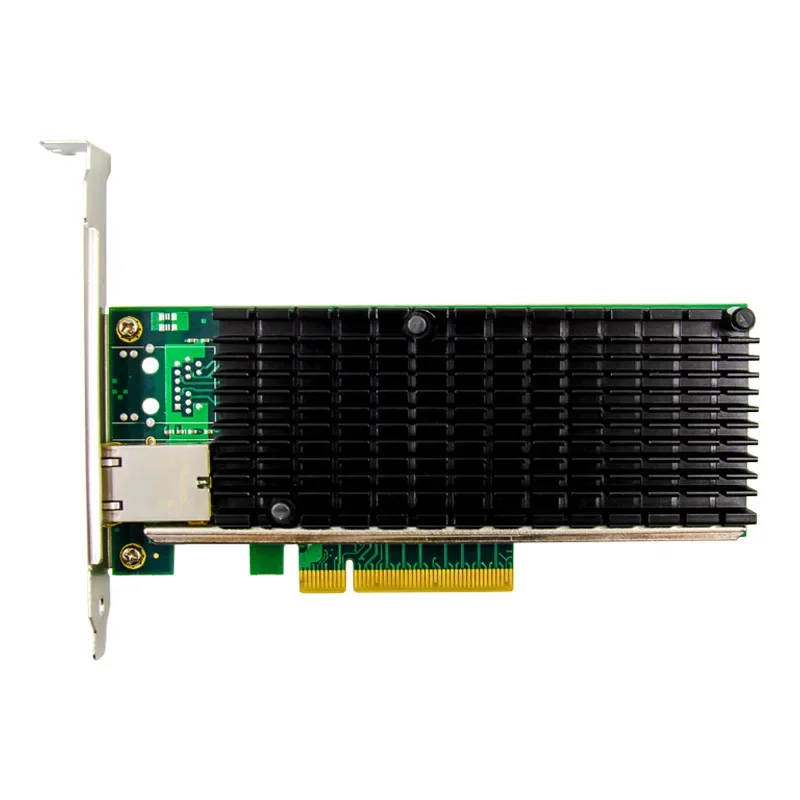 PCIE X8 10 기가비트 이더넷 서버 네트워크 카드, PCIe 8X 10GbE 서버 전기 포트 네트워크 카드, 10000Mbps 칩 인텔 X540