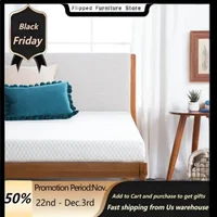 5 Inch Gel Memory Foam Mattress , Firm Mattress, Low Profile Bed Queen 5 Inch Mattress 1