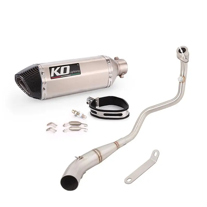 51MM Exhaust System For Honda CB150R 2017-2022 Motorcycle Escape Muffler Pipe Front Link Pipe Slip On With DB Killer - Image 3