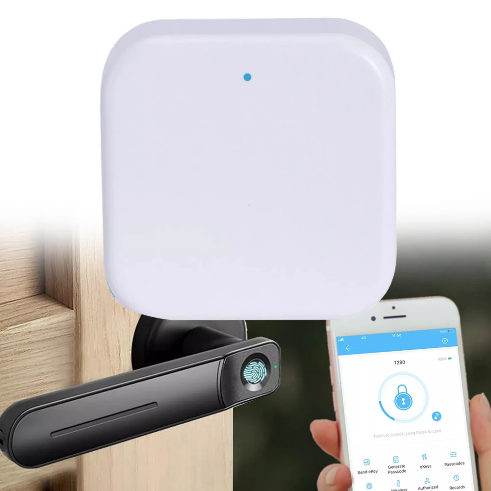 Multiple Device Pairing Remote Lock Control Home Automation Bluetooth-Compatible Connections Easy Setup Within 32FT
