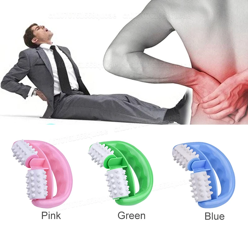 Handheld Full Body Roller Massager Wheel Ball Fat Control Body Pain Relief beauty health face massagers massage массажер для лиц массажер mad wave massage ball m1391 17 1 01w