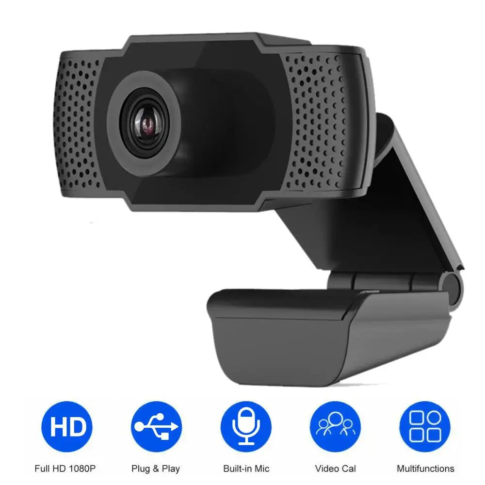 

Web Cam Automatic White Balance 720P Webcam Camera for Laptops Desktops Android Tv