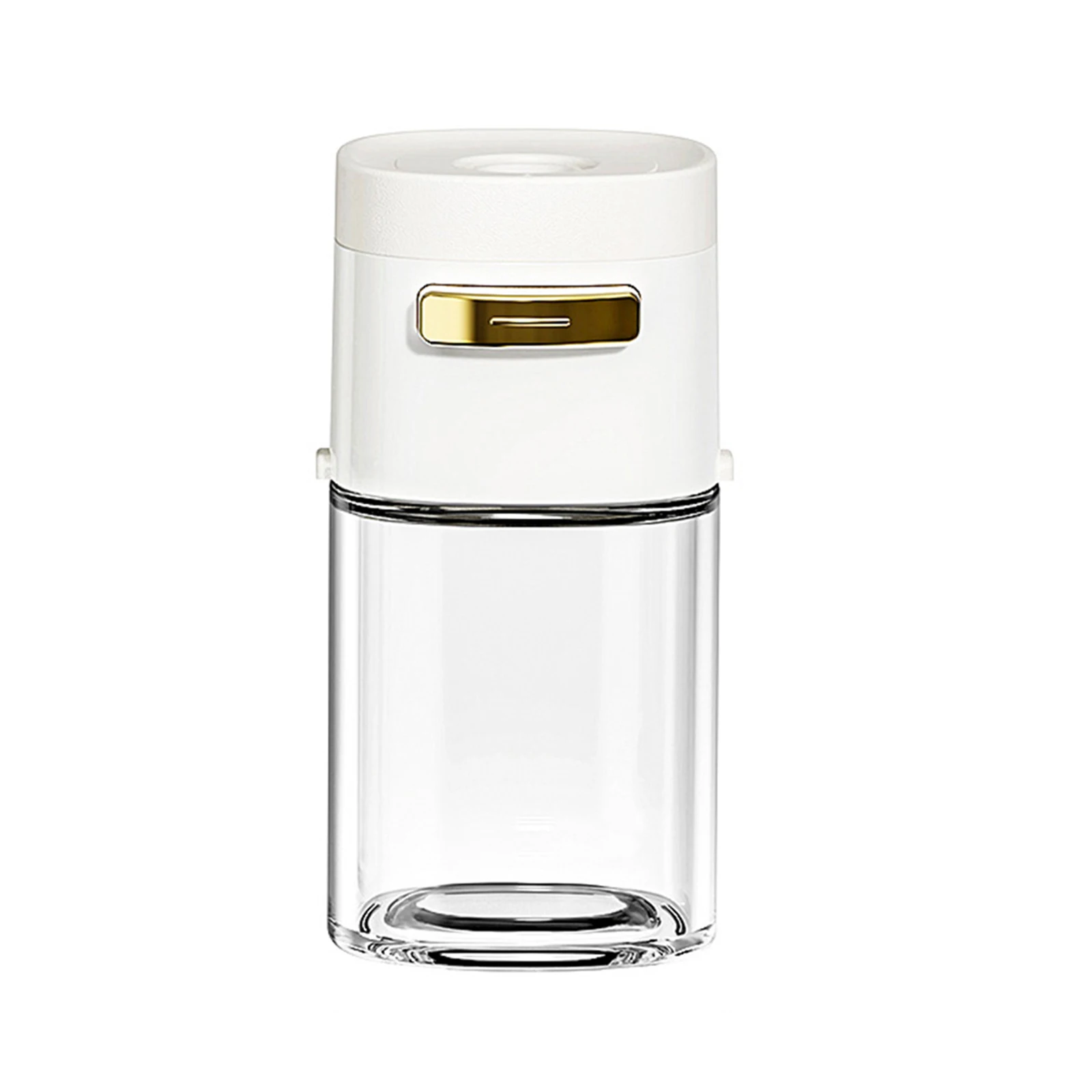 

Metering Salt Shaker Push Type Seasoning Salt Dispenser Pepper Tank Sugar Spice