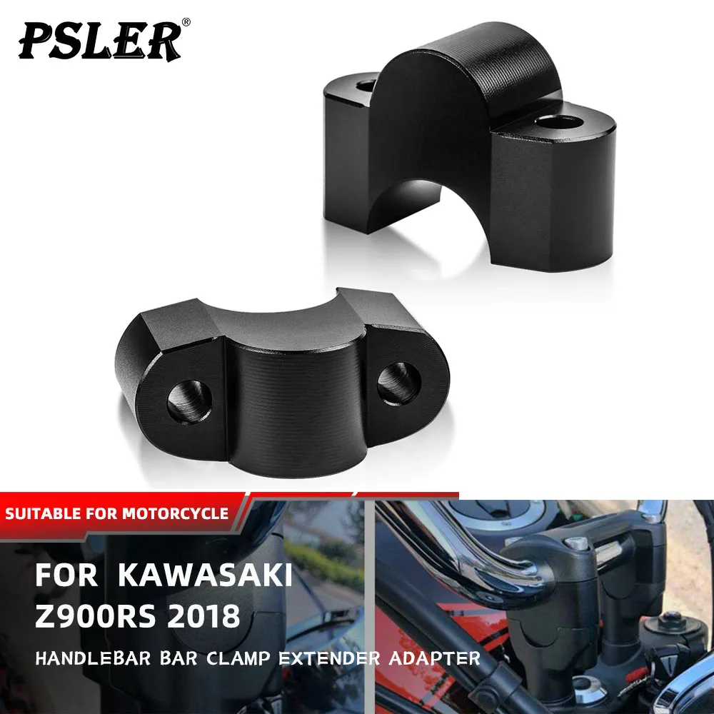 Accessori Moto Supporto Manubrio Riser Adattatore Extender Morsetto Barra Stardard Per Kawasaki Z900Rs 2018