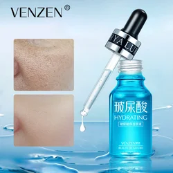 Hyaluronic Acid Pore Shrink Serum Moisturizing Nourish Brighten Whitening Essence Dryness Repair Face Pore Treatment Skin Care
