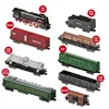 1:64 Retro Steam Rc Train Simulation High Speed Remote Control Train Parking Lot Children Boy Electric Track Toy Nostalgic Model 5