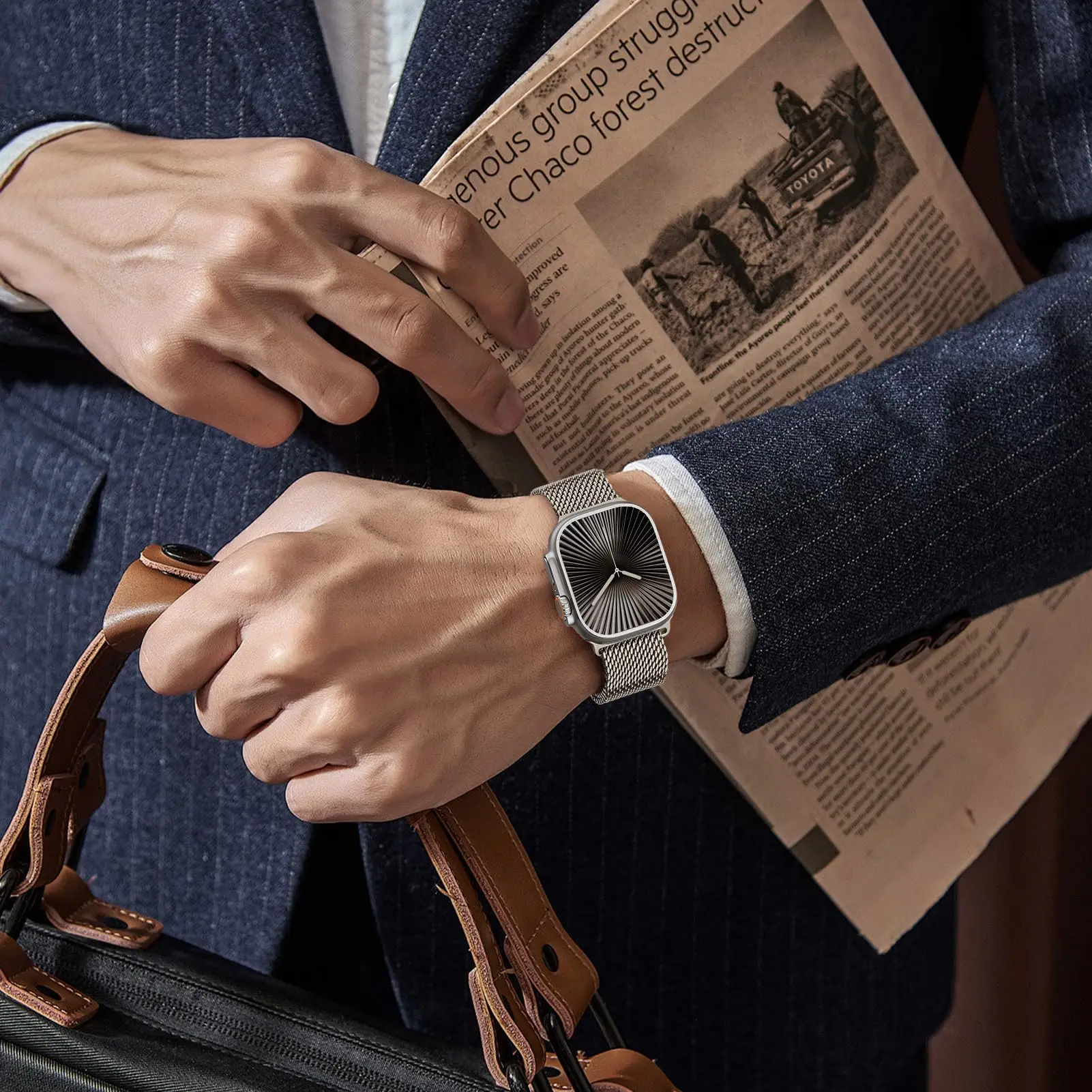 Sleek Metal Milanese Loop Bracelet
