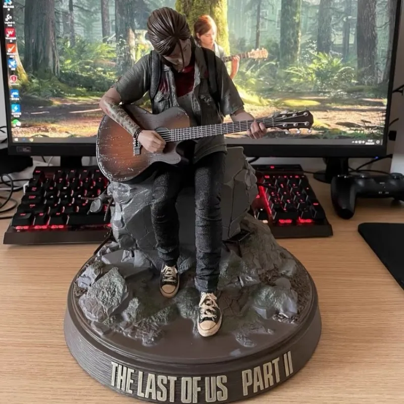 The Last Of Us Parte 2 Figura, Ellie Tocando Guitarra, Coleções de