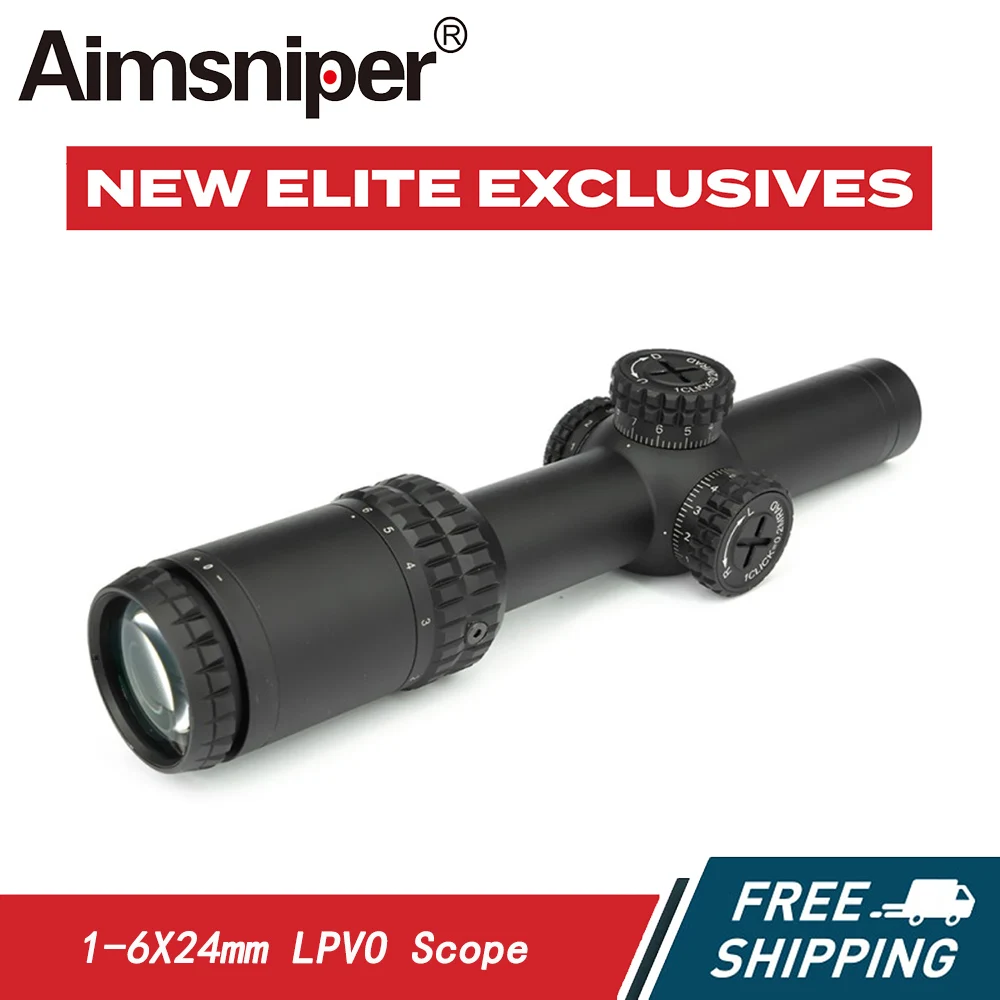 Tactical-1-6X24mm-LPVO-Riflescope-Cross-Reticle-for-Airsoft-AR15-Rifle ...