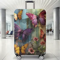 Luggage Cover Protector Elastic Waterproof Dustproof For 18-32 Inch Suitcase Travel Accessories