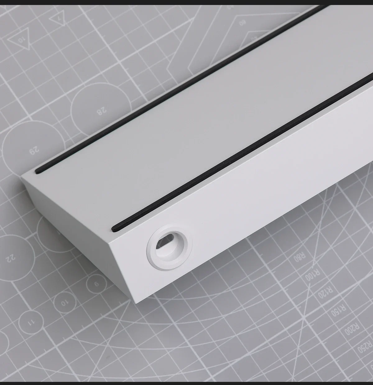 MiFuny-Alumínio Casos Teclado Mecânico, Slider destacável, Breve