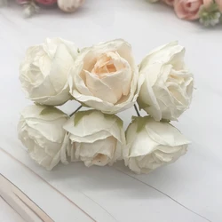 6 - Piece European Vintage Rose Silk Flower Garland Kit (1)