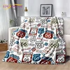 Route 66 Retro America Historic Mother Road,mãe Estrada Blanket,Soft Throw Blanket for Home Bedroom Bed Sofa Picnic Child GiftA 4