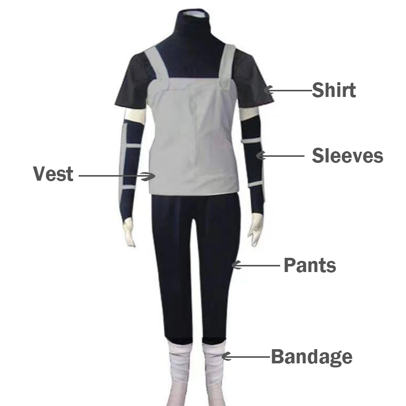 Naruto Uchiha Itachi Anbu Uniform Cosplay Costume