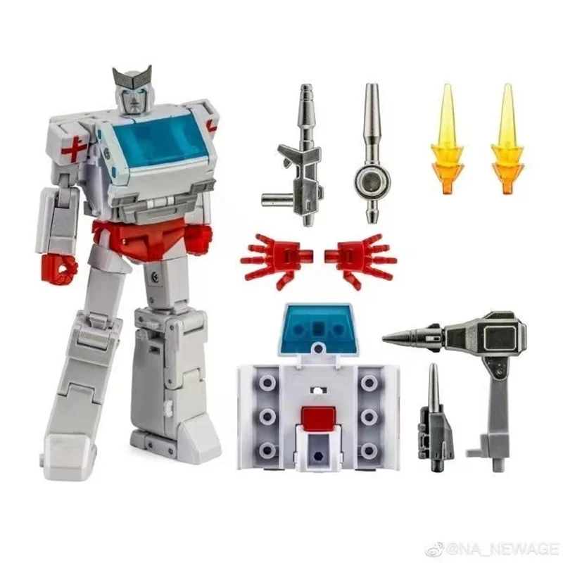 

Newage Transformation NA H52 ER H52ER Ratchet 2.0 Ver G1 Small Scale Action Figure Robot Toys