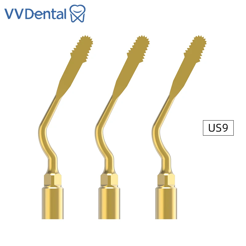 VVDental US9 Dental Piezo Surgery Tips Implant Exhaust Tips For Mectron Piezosurgery Cutter Bone Tools Dentistry Surgical Tool