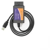 Top quality 100% PIC18F25K80 Chip super ELM327 V1.5 USB Switch ELM 327 CAN/MS CAN For scan OBD2 Diagnostic Scanner 6