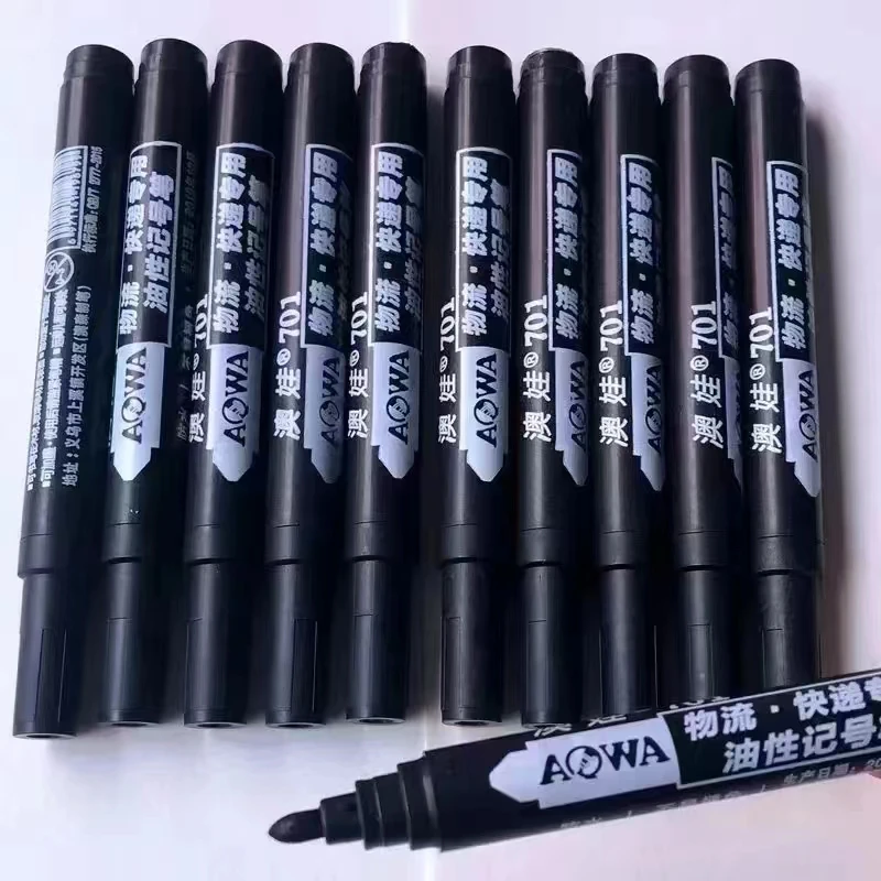 네임펜 펜 미세 포인트 방수 잉크, 얇은 펜촉, 조잡한 펜촉, 검정 파랑 빨강 잉크, 1.5mm 파인 컬러 마커 펜, 세트 당 100 개