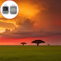 เครื่องตรวจจับคาร์บอนมอนอกไซด์แบบพกพา จอแสดงผล LCD ฟังก์ชั่นสามประการ สำหรับการเดินทาง บ้าน รถบ้าน RV เครื่องตรวจจับ CO พร้อมเซ็นเซอร์วัดความชื้นและอุณหภูมิ 1