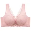 Women Elegant Plus Size Lace Bra No Underwire Comfortable Stylish 3/4 Cup Seamless Bralette Summer Thin Pregnant Maternity Bra 6