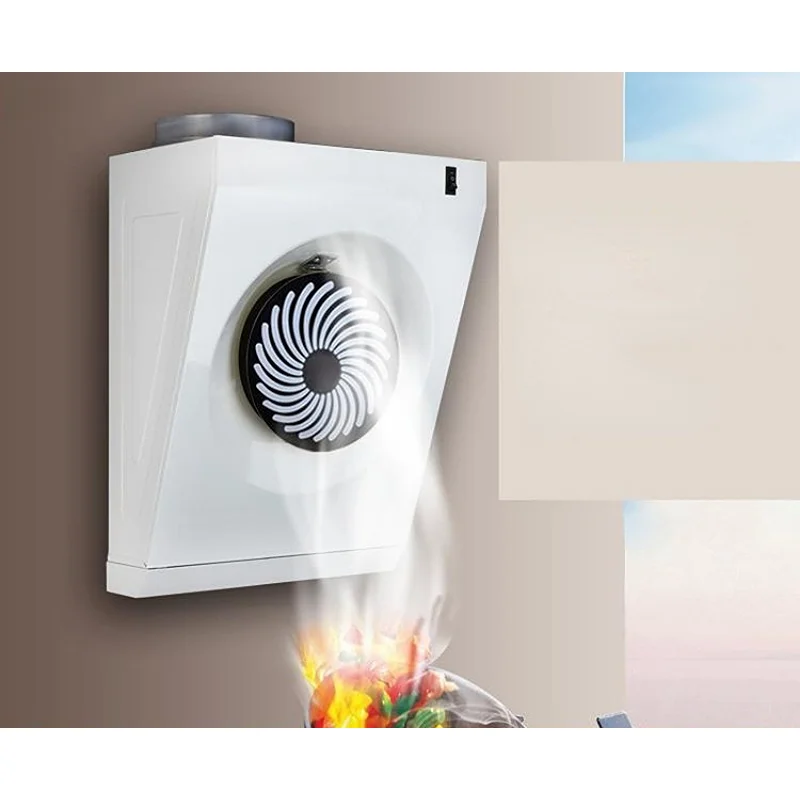 Mini Kitchen Exhaust Hood Range Hood Side Suction Range Hood Small Wall- Mounted Range Hood Household 100W 50dB - AliExpress