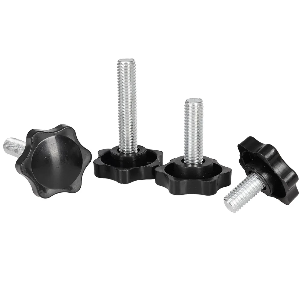 Plastic Handle Clamping Bolts Nuts Kits Stainless Steel Thumb Screws Hand Knob Fastening Industry Equip Bolt M4 M5 M6 M8 M10 stainless steel screws,screw bolt nut set