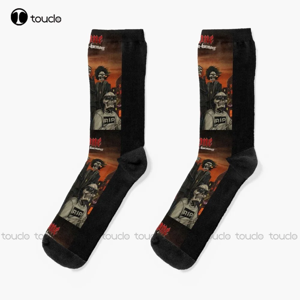 

Bone Thugs Rap Old School Hip Hop 90S Rap Gangsta Rap Socks Girls Soccer Socks Christmas Gift Unisex Adult Teen Youth Socks