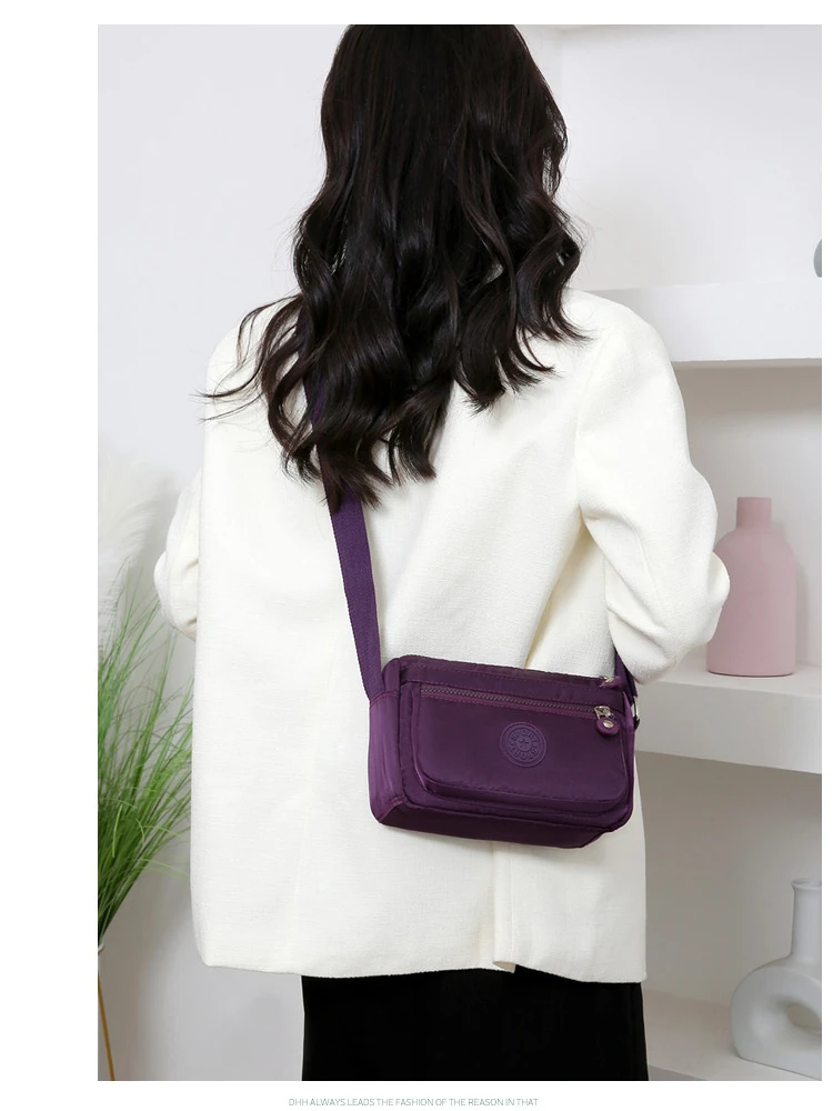 Stylish Nylon Crossbody Bag for Everyday Use