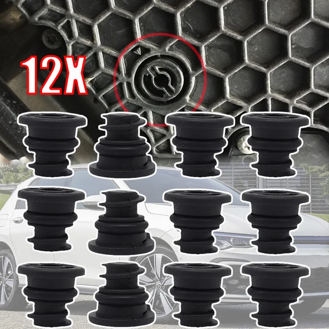 12X For Audi A5 Sportback 2018-2019 VW Golf Alltrack 2014 2018 2020 2021 Car Engine Oil Drain Plug Sump Pan Parts Replacement 1