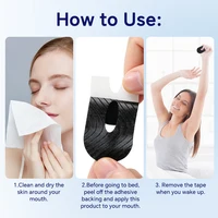 30Pcs/box Mouth Tape Sleeping Strip Anti-Snoring Mouth Breathing Tape To Improve Sleep Mouth Stickers for Snoring Lip Patches 2