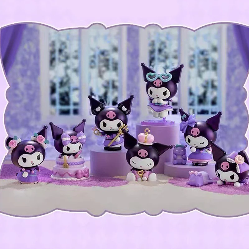 

Miniso Sanrios Kuromi Desktop Decoration Pendant Cartoon Lovable Exquisite Party Series Surprise Gift Birthday Gift For Girls